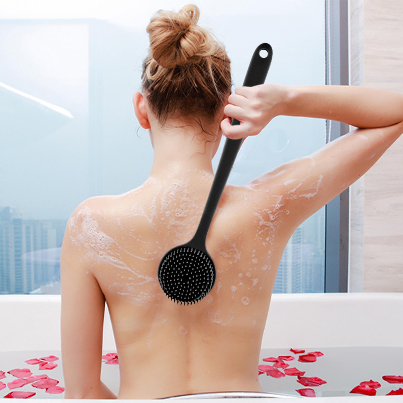 Amazon | シャワーブラシ、バスバックスクラバー | バスマッサージ